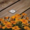 Spot Extérieur House 2W Acier inoxydable brossé Carré 3000K cercle Paulmann 94364