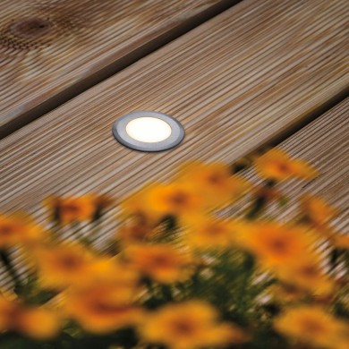 Spot Extérieur House 2W Acier inoxydable brossé Rond 3000K Paulmann 94365