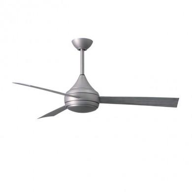 Ventilateur Plafond avec lumière Donaire 132cm Inox Gris ATLAS FAN DA-BS-BW