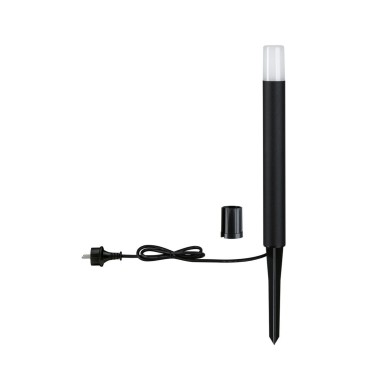 Borne Potelet Extérieur Flarea 3,1W Noir H4 Paulmann 94385