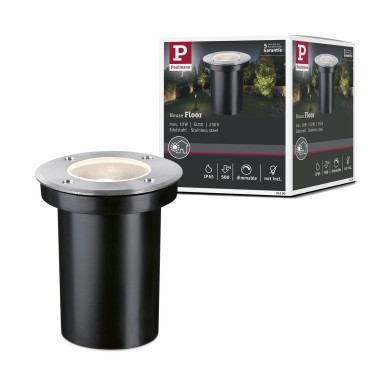 Spot Extérieur Floor 10W MAX GU10 Acier inoxydable Paulmann 94390