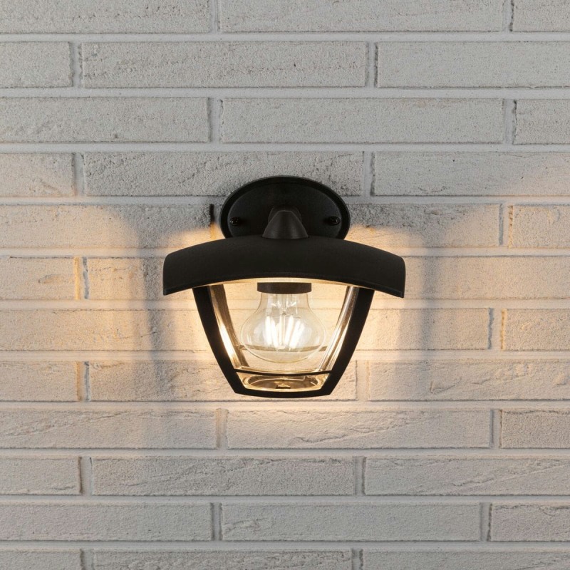 Applique Extérieur Non Curved 12W MAX E27 Clair, Noir PAU_94392 94392 Applique Extérieur Non Curved 12W MAX E27 Clair, Noir Paulmann 94392