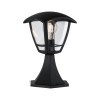 Borne Potelet Extérieur Non Curved 12W MAX E27 Clair, Noir Paulmann 94393