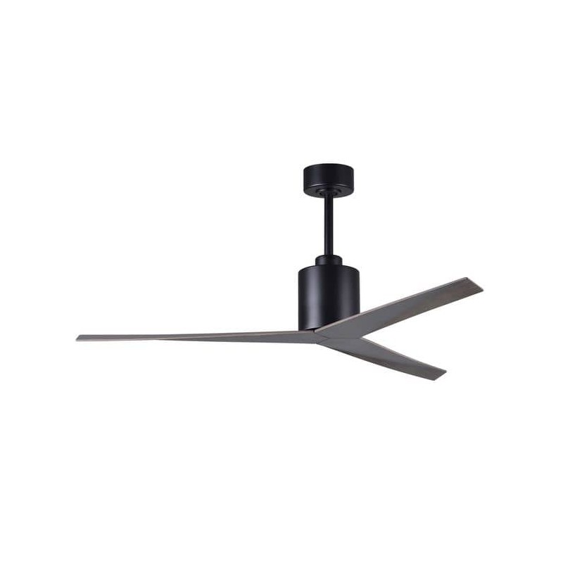 Ventilateur de Plafond Eliza 142cm Noir Chene MAT_EK-BK-OO EK-BK-OO Ventilateur de Plafond Eliza 142cm Noir Chene ATLAS FAN EK-BK-OO