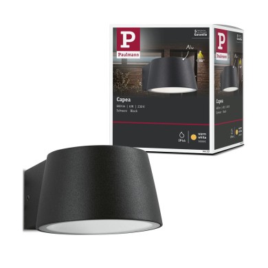 Applique Extérieur Capea 6W Anthracite P12,8 3000K Paulmann 94452