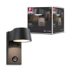 Applique Extérieur Capea 6W Anthracite P15,3 3000K Paulmann 94453