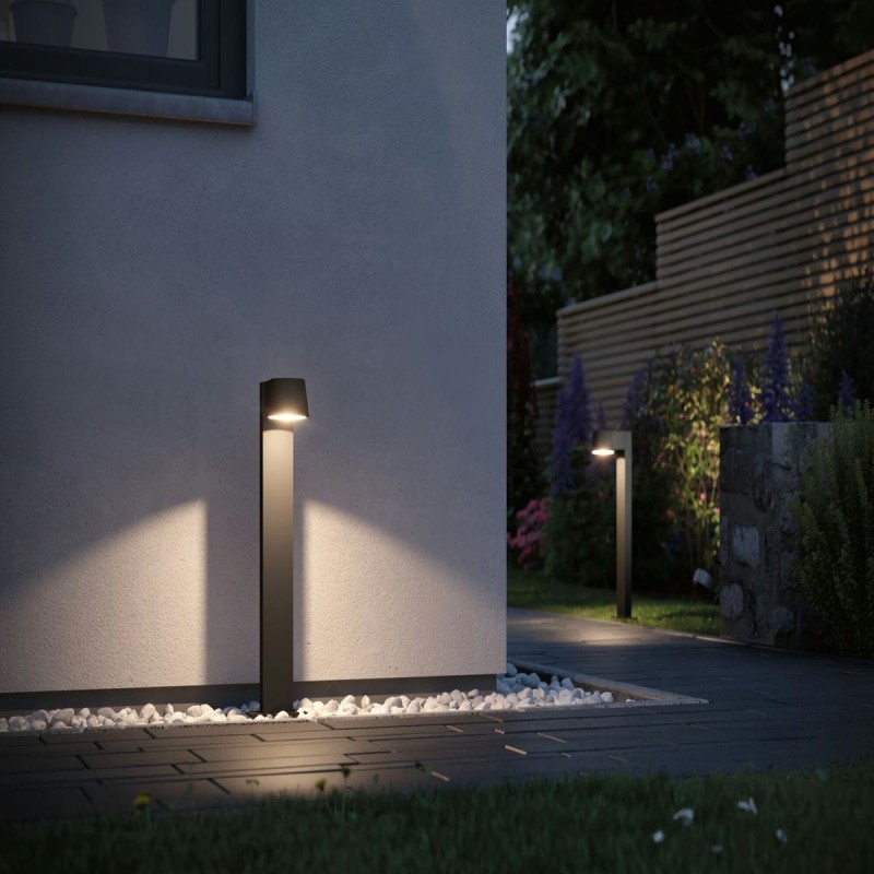 Borne Potelet Extérieur Capea 6W Anthracite 3000K Paulmann 94454
