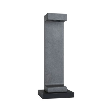 Borne Potelet Extérieur Concrea 6,8W Grès noir H61,6 Paulmann 94502
