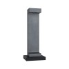 Borne Potelet Extérieur Concrea 6,8W Grès noir H61,6 Paulmann 94502