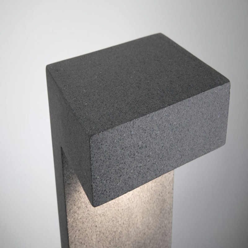 Borne Potelet Extérieur Concrea 6,8W Grès noir H61,6 Paulmann 94502