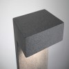 Borne Potelet Extérieur Concrea 6,8W Grès noir H61,6 Paulmann 94502