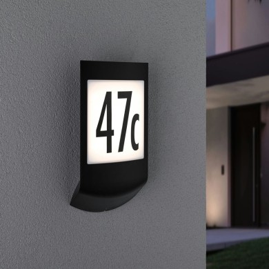 Applique Extérieur Padea 8,2W Anthracite 2200 - 3000K Paulmann 94509