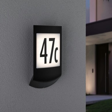 Applique Extérieur Padea 8,5W Anthracite Paulmann 94512