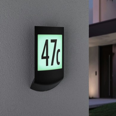 Applique Extérieur Padea 8,2W Anthracite 3000 - 6500K Paulmann 94513