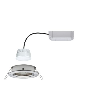Spot Nova Plus 5,2W Coin Acier brossé Paulmann 92964