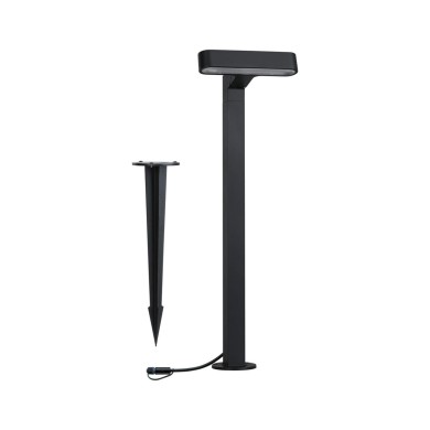 Borne Potelet Extérieur Plug 6W Anthracite P18,8 3000K Paulmann 94546