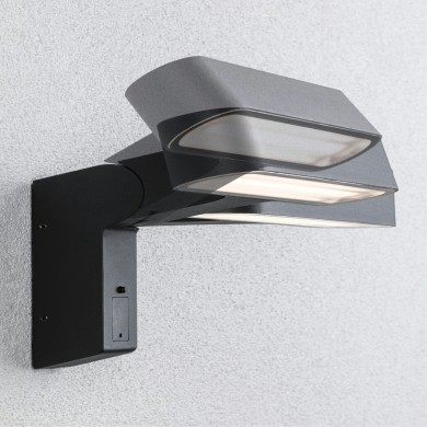 Applique Extérieur House Ito 6W Anthracite H16,4 Paulmann 94548