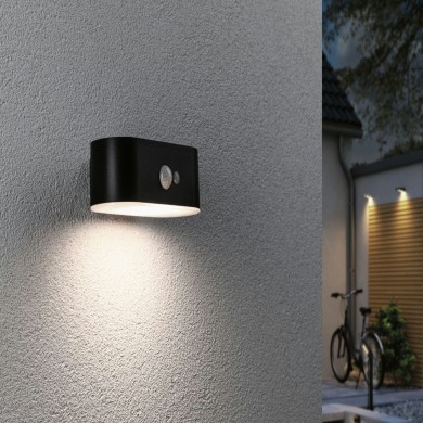 Applique Extérieur Solar Adya 2,5W Noir Paulmann 94571