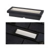Spot Extérieur Solar Domenic 0,1W Noir Carré 3000K l2 Paulmann 94576