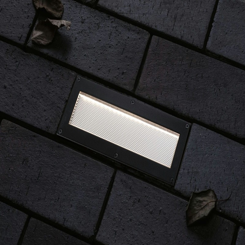 Spot Extérieur Solar Domenic 0,1W Noir Carré 3000K l2 Paulmann 94576