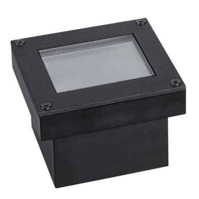 Spot Extérieur Solar Domenic 0,1W Noir Carré 3000K l8 Paulmann 94578