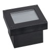 Spot Extérieur Solar Domenic 0,1W Noir Carré 3000K l8 Paulmann 94578