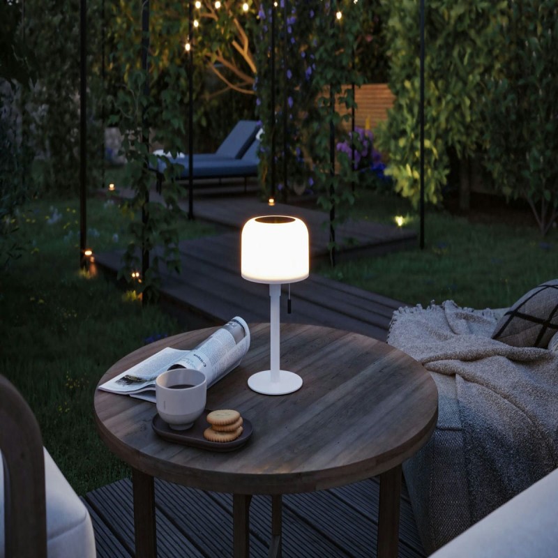 Luminaire rechargeable Extérieur Solar Bartja 1,6W Blanc PAU_94606 94606 Luminaire rechargeable Extérieur Solar Bartja 1,6W Blanc Paulmann 94606
