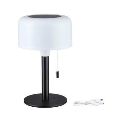 Luminaire rechargeable Extérieur Solar Bartja 1,6W Noir Paulmann 94607
