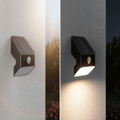 Lèche-mur Extérieur Solar Lesly 5,5W Anthracite Paulmann 94608
