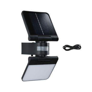 Lèche-mur Extérieur Solar Lesla 12,5W Anthracite Paulmann 94609