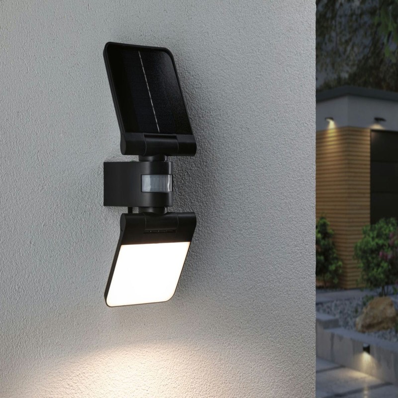 Lèche-mur Extérieur Solar Lesla 12,5W Anthracite PAU_94609 94609 Lèche-mur Extérieur Solar Lesla 12,5W Anthracite Paulmann 94609