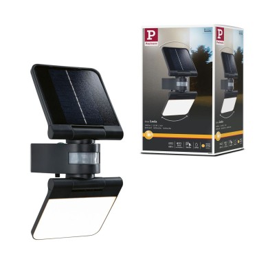 Lèche-mur Extérieur Solar Lesla 12,5W Anthracite Paulmann 94609