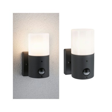 Applique Extérieur Tubs 15W MAX E27 Gris dépoli Rond P13 K Paulmann 94648