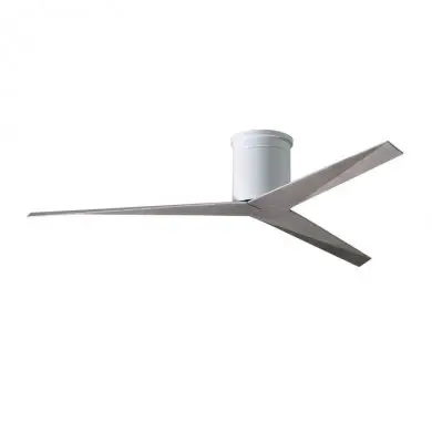 Ventilateur de plafond Eliza-H 142cm Blanc Bois vieilli MAT_EKH-WH-BW EKH-WH-BW Ventilateur de plafond Eliza-H 142cm Blanc Bois vieilli ATLAS FAN EKH-WH-BW