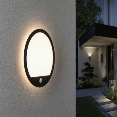 Plafonnier Extérieur Lamina 14,5W Noir H Paulmann 94664