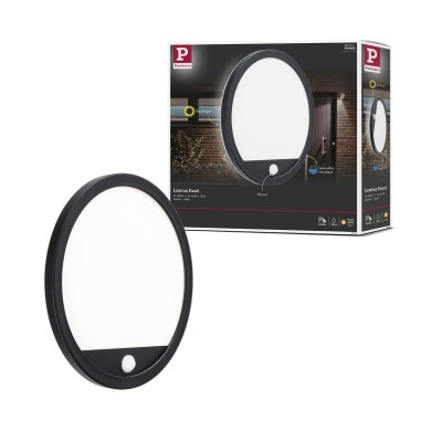 Plafonnier Extérieur Lamina 14,5W Noir H Paulmann 94664