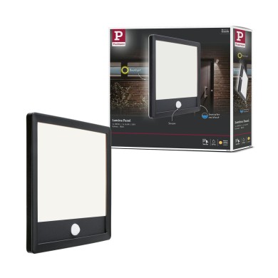 Plafonnier Extérieur Lamina 14,5W Noir H25 Paulmann 94665