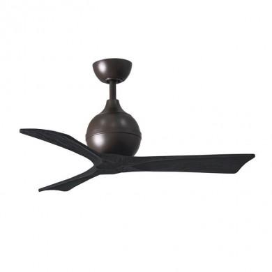 Ventilateur Plafond Design Irene 106cm Bronze Noir ATLAS FAN IR3-TB-BK-42