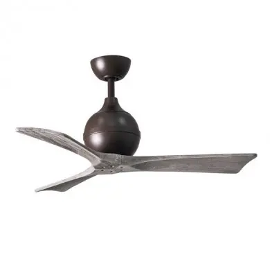 Ventilateur de plafond Irene-3 106cm Bronze Bois vieilli MAT_IR3-TB-BW-42 IR3-TB-BW-42 Ventilateur de plafond Irene-3 106cm Bronze Bois vieilli ATLAS FAN IR3-TB-BW-42