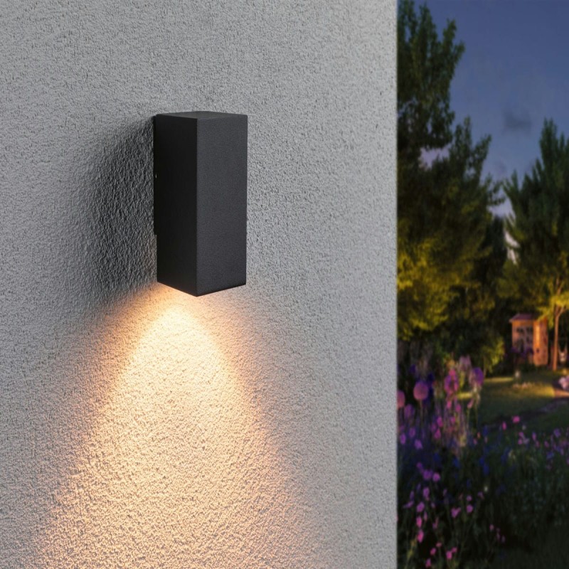 Applique Extérieur Flame 4W Anthracite PAU_94710 94710 Applique Extérieur Flame 4W Anthracite Paulmann 94710