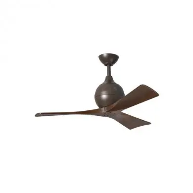 Plafonnier Ventilateur Irene-3 106cm Bronze Noyer ATLAS FAN IR3-TB-WA-42