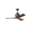 Plafonnier Ventilateur Irene-3 106cm Bronze Noyer ATLAS FAN IR3-TB-WA-42