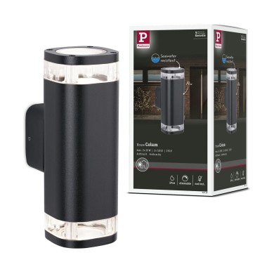 Applique Extérieur Colum 2x20W MAX GU10 Anthracite Paulmann 94719