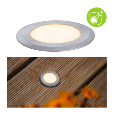 Spot Extérieur Lumière 2,2W Alu Rond 2200K Paulmann 94726