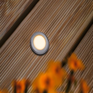Spot Extérieur Lumière 2,2W Alu Rond 2200K Paulmann 94726