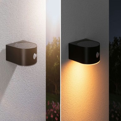 Applique Extérieur Solar Eileen 5,5W Noir 2200K Paulmann 94730