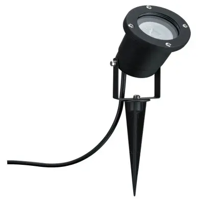 Projecteur Extérieur Lumière 4,3W GU10 Noir Paulmann 94731