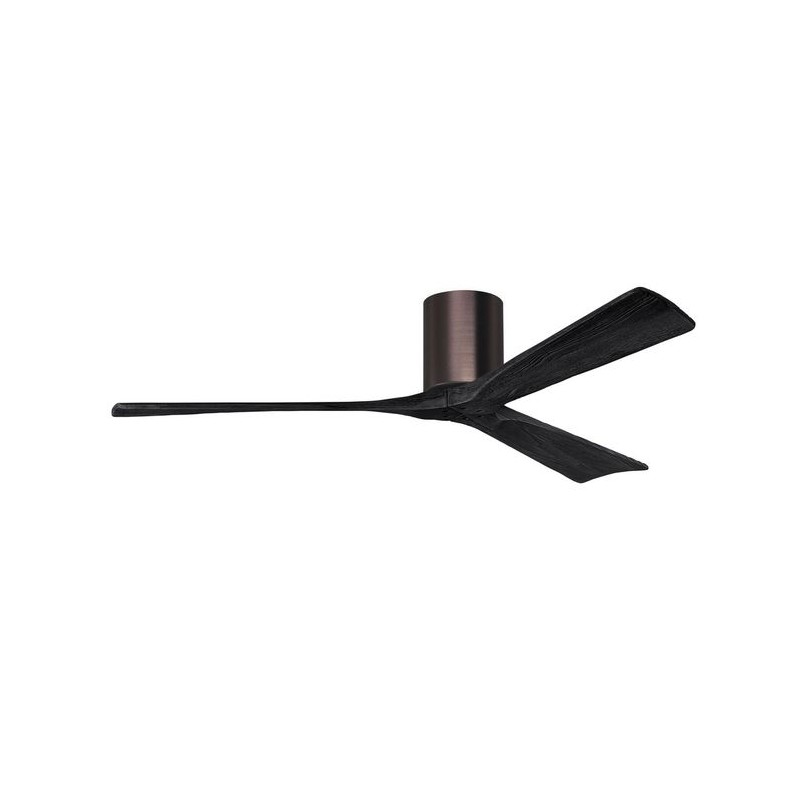 Ventilateur de Plafond Irene-3H 152cm Bronze Huilé Noir ATLAS FAN IR3H-BB-BK-60