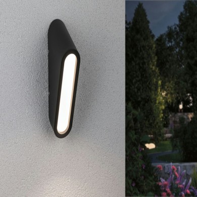 Applique Extérieur Cliff 9,5W Anthracite Paulmann 94733