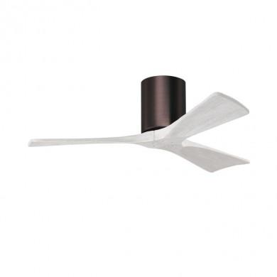 Ventilateur de Plafond Irene-3H 106cm Bronze Huilé Blanc ATLAS FAN IR3H-BB-MWH-42